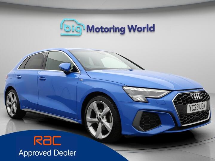 Audi A3 1.0 TFSI 30 S Line Sportback S Tronic Euro 6 (s/s) 5dr