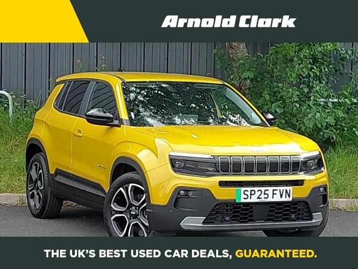 Jeep Avenger 54kWh E-Summit Auto 5dr Jeep Avenger 54kWh E-Summit Auto 5dr