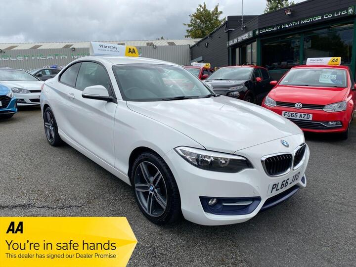 BMW 2 SERIES 1.5 218i Sport Euro 6 (s/s) 2dr