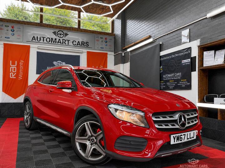 Mercedes-Benz GLA 2.1 GLA200d AMG Line (Executive) 7G-DCT 4MATIC Euro 6 (s/s) 5dr Mercedes-Benz GLA 2.1 GLA200d AMG Line (Executive) 7G-DCT 4MATIC Euro 6 (s/s) 5dr