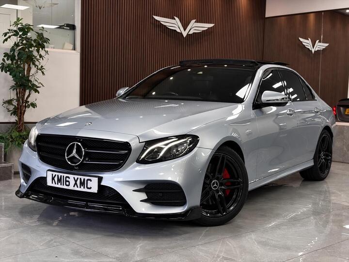 Mercedes-Benz E Class 2.0 E220d AMG Line (Premium) G-Tronic+ Euro 6 (s/s) 4dr