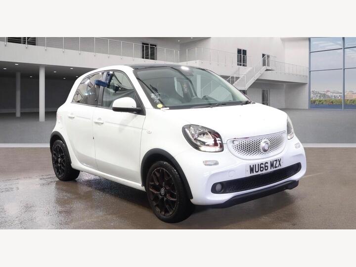 Smart Forfour 1.0 Edition White Twinamic Euro 6 (s/s) 5dr