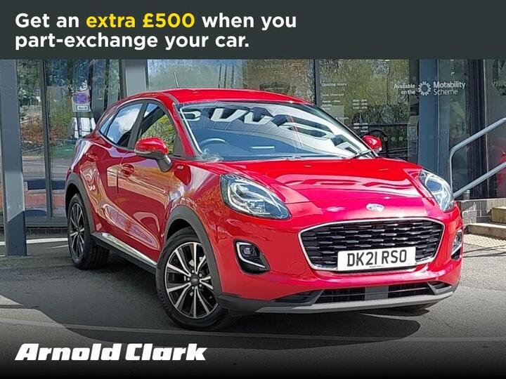 Ford Puma 1.0T EcoBoost MHEV Titanium Euro 6 (s/s) 5dr