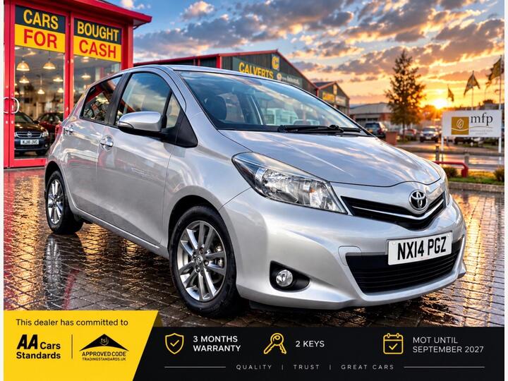 Toyota Yaris 1.33 Dual VVT-i Icon Plus Euro 5 5dr