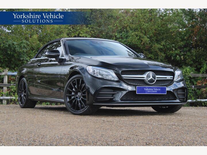 Mercedes-Benz C Class 3.0 C43 V6 AMG (Premium) Cabriolet G-Tronic+ 4MATIC Euro 6 (s/s) 2dr Mercedes-Benz C Class 3.0 C43 V6 AMG (Premium) Cabriolet G-Tronic+ 4MATIC Euro 6 (s/s) 2dr