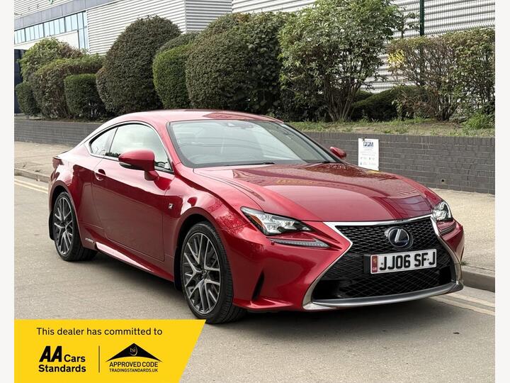Lexus RC 2.5 300h F Sport CVT Euro 6 (s/s) 2dr
