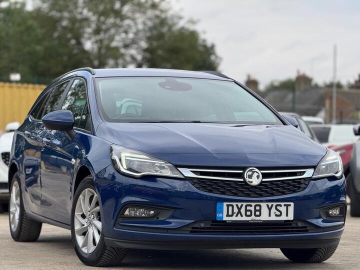 Vauxhall Astra 1.0i Turbo EcoTEC Tech Line Nav Sports Tourer Euro 6 (s/s) 5dr