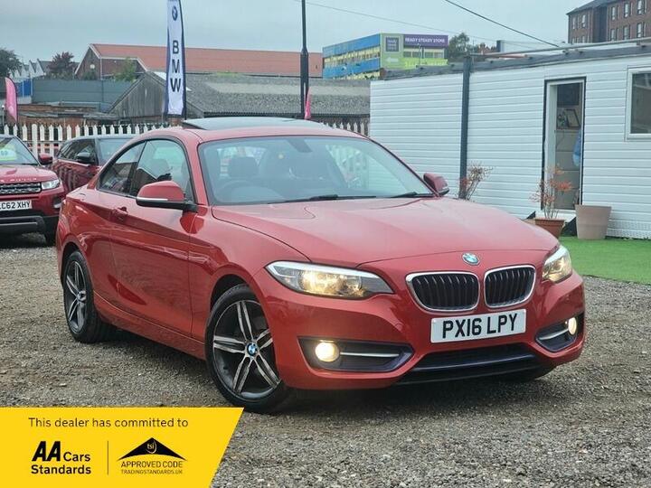 BMW 2 Series 2.0 220d Sport Euro 6 (s/s) 2dr