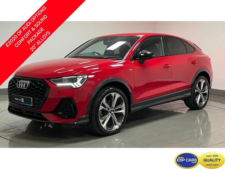 Audi Q3 1.5 TFSI CoD 35 Black Edition Sportback S Tronic Euro 6 (s/s) 5dr