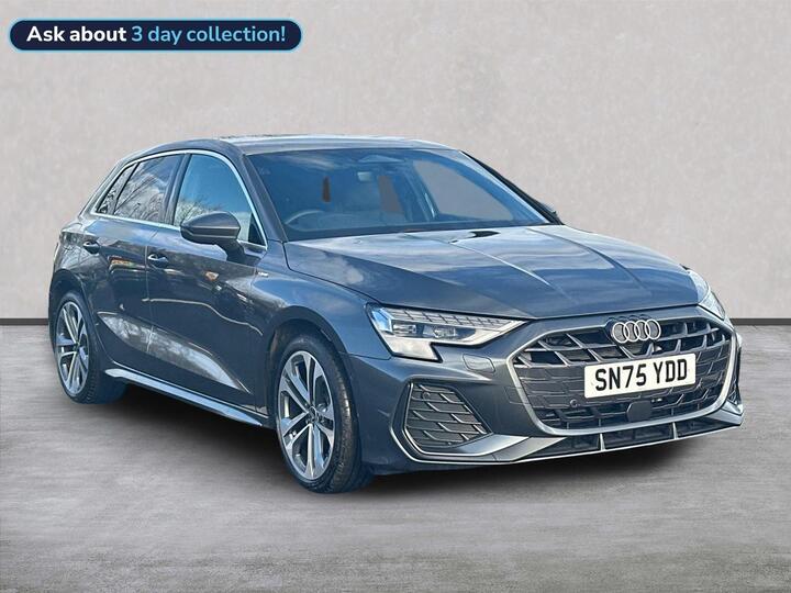 Audi A3 1.5 TFSI S Line Sportback S Tronic Euro 6 (s/s) 5dr