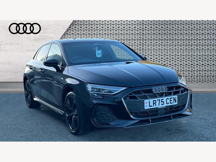 Audi A3 1.5 TFSIe Black Edition Sportback S Tronic Euro 6 (s/s) 5dr 17.9kWh