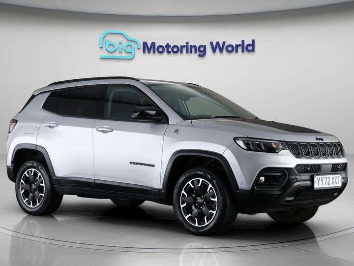 Jeep Compass 1.3 GSE T4 11.4kWh Trailhawk Auto 4xe Euro 6 (s/s) 5dr Jeep Compass 1.3 GSE T4 11.4kWh Trailhawk Auto 4xe Euro 6 (s/s) 5dr