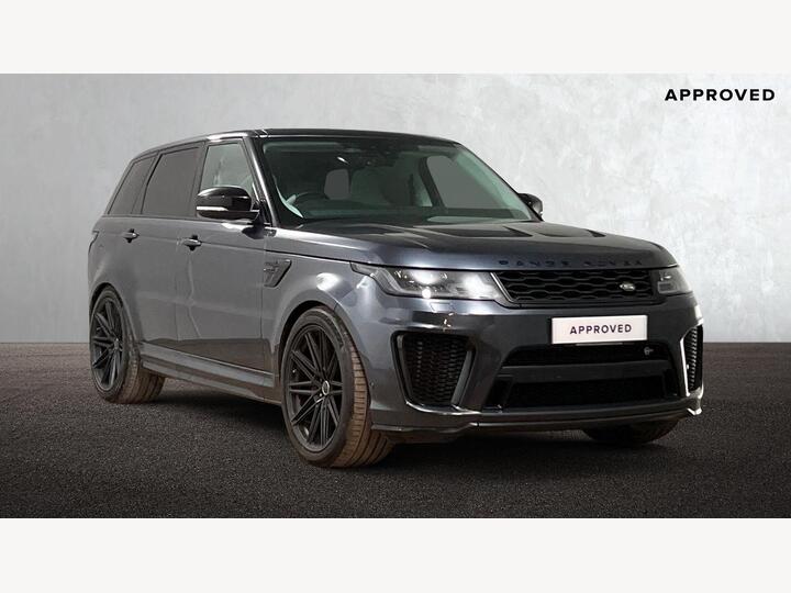 Land Rover Range Rover Sport 5.0 P575 V8 SVR Auto 4WD Euro 6 (s/s) 5dr Land Rover Range Rover Sport 5.0 P575 V8 SVR Auto 4WD Euro 6 (s/s) 5dr