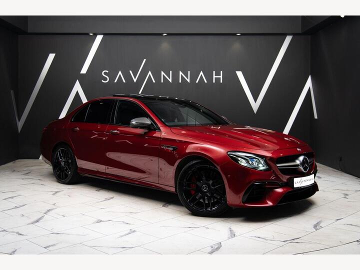 Mercedes-Benz E-CLASS 4.0 E63 V8 BiTurbo AMG S SpdS MCT 4MATIC+ Euro 6 (s/s) 4dr Mercedes-Benz E-CLASS 4.0 E63 V8 BiTurbo AMG S SpdS MCT 4MATIC+ Euro 6 (s/s) 4dr
