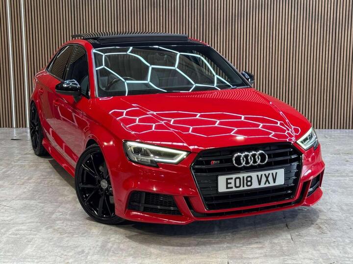 Audi S3 2.0 TFSI Black Edition S Tronic Quattro Euro 6 (s/s) 4dr
