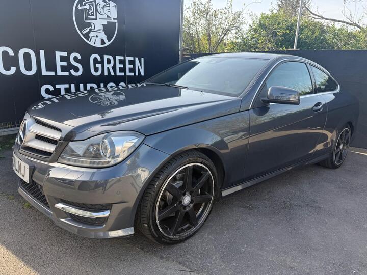Mercedes-Benz C Class 1.6 C180 BlueEfficiency AMG Sport G-Tronic+ Euro 5 (s/s) 2dr Mercedes-Benz C Class 1.6 C180 BlueEfficiency AMG Sport G-Tronic+ Euro 5 (s/s) 2dr