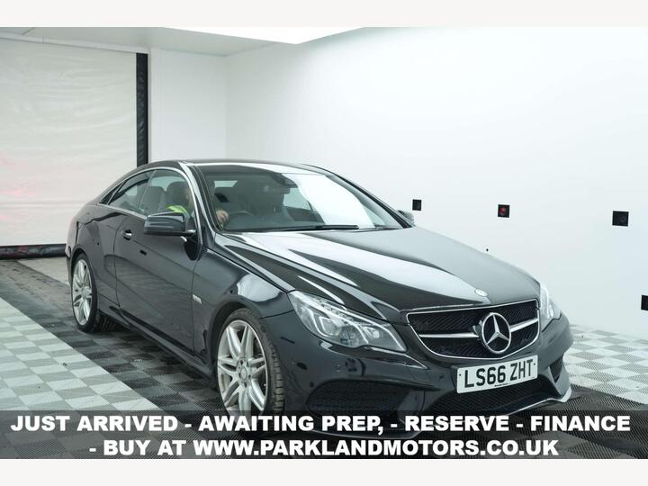 Mercedes-Benz E-CLASS 2.1 E220d AMG Line Edition G-Tronic+ Euro 6 (s/s) 2dr