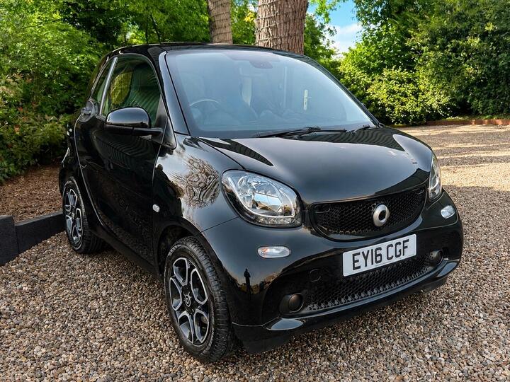 Smart Fortwo 1.0 Prime (Premium) Twinamic Euro 6 (s/s) 2dr
