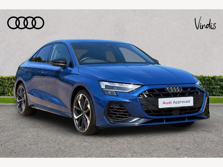 Audi S3 Saloon 2.0 TFSI Black Edition S Tronic Quattro Euro 6 (s/s) 4dr
