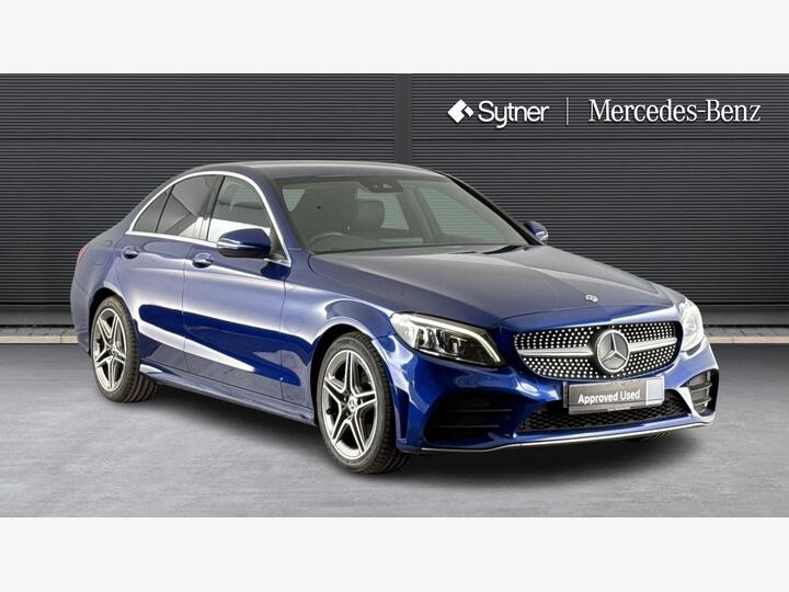 Mercedes-Benz C Class 2.0 C220d AMG Line (Premium) G-Tronic+ Euro 6 (s/s) 4dr