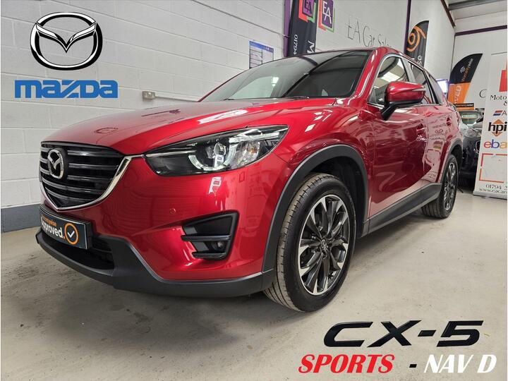 Mazda CX-5 2.2 SKYACTIV-D Sport Nav 4WD Euro 6 (s/s) 5dr