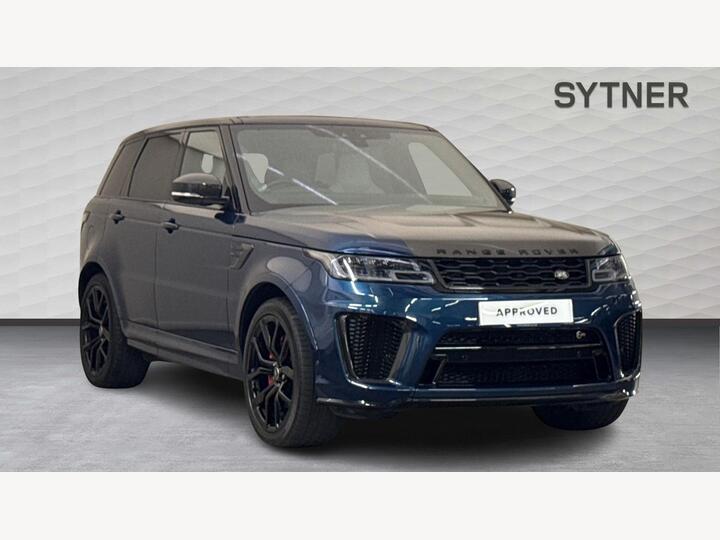 Land Rover Range Rover Sport 5.0 P575 V8 SVR Carbon Edition Auto 4WD Euro 6 (s/s) 5dr Land Rover Range Rover Sport 5.0 P575 V8 SVR Carbon Edition Auto 4WD Euro 6 (s/s) 5dr