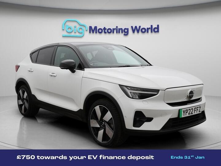 Volvo C40 Twin Recharge 78kWh Ultimate Auto AWD 5dr