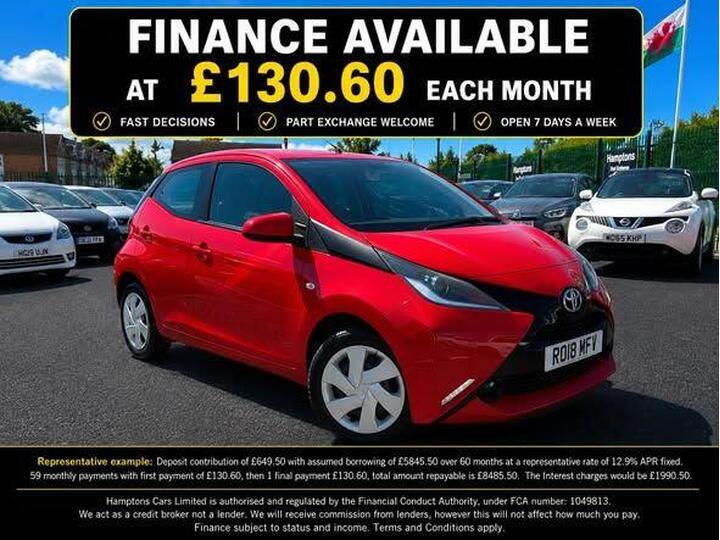 Toyota AYGO 1.0 VVT-i X-play Euro 6 5dr