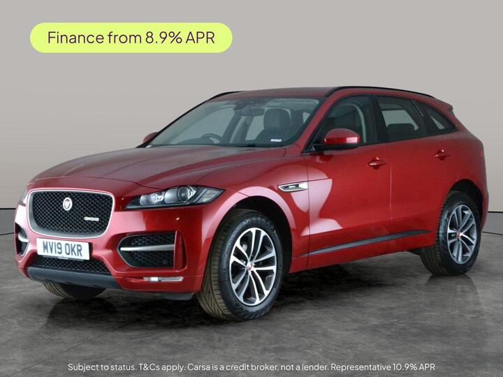 Jaguar F-PACE 2.0 D165 R-Sport Euro 6 (s/s) 5dr Jaguar F-PACE 2.0 D165 R-Sport Euro 6 (s/s) 5dr