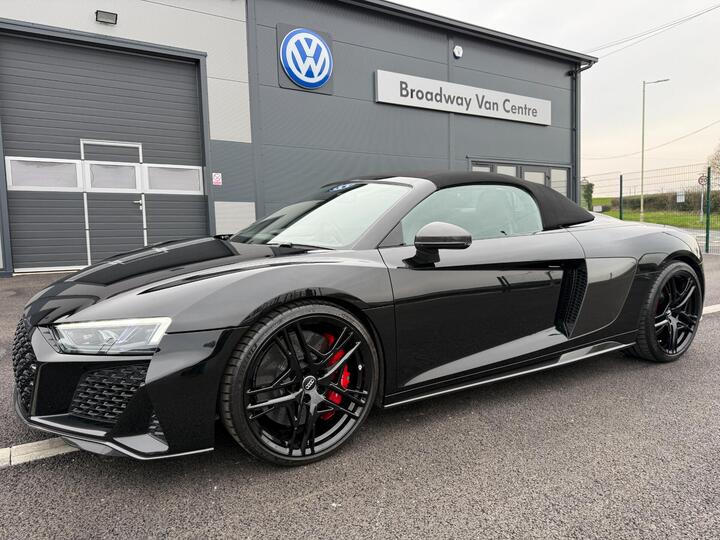 Audi R8 5.2 FSI V10 Performance Carbon Black Spyder S Tronic Quattro Euro 6 (s/s) 2dr