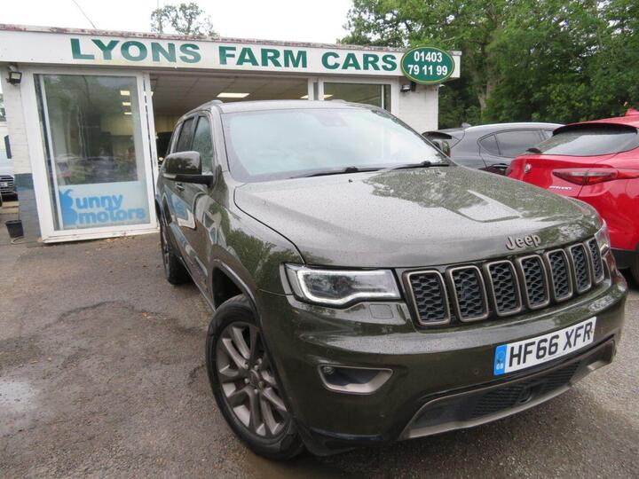 Jeep GRAND CHEROKEE 3.0 V6 CRD 75th Anniversary Auto 4WD Euro 6 (s/s) 5dr