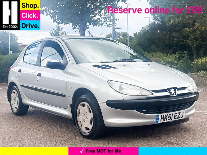 Peugeot 206 1.4 LX 5dr (a/c)