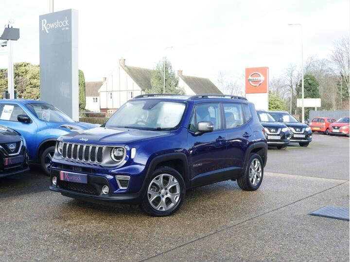 Jeep RENEGADE 1.3 GSE T4 11.4kWh Limited Auto 4xe Euro 6 (s/s) 5dr Jeep RENEGADE 1.3 GSE T4 11.4kWh Limited Auto 4xe Euro 6 (s/s) 5dr