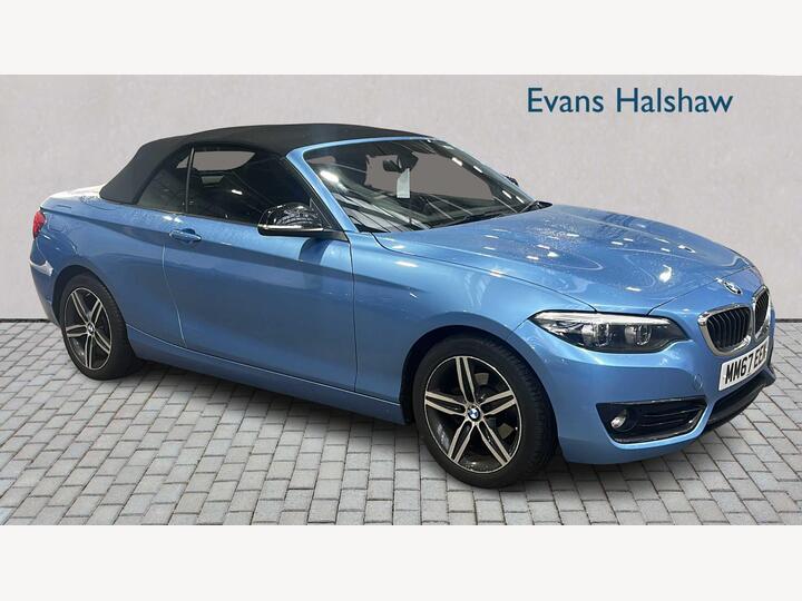 BMW 2 SERIES CONVERTIBLE 1.5 218i Sport Euro 6 (s/s) 2dr