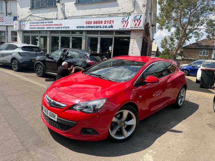 Vauxhall Astra GTC 1.4i Turbo SRi Euro 6 (s/s) 3dr