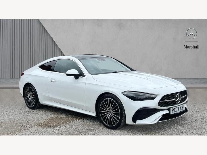 Mercedes-Benz CLE 2.0 CLE300h MHEV AMG Line (Premium) G-Tronic+ 4MATIC Euro 6 (s/s) 2dr Mercedes-Benz CLE 2.0 CLE300h MHEV AMG Line (Premium) G-Tronic+ 4MATIC Euro 6 (s/s) 2dr