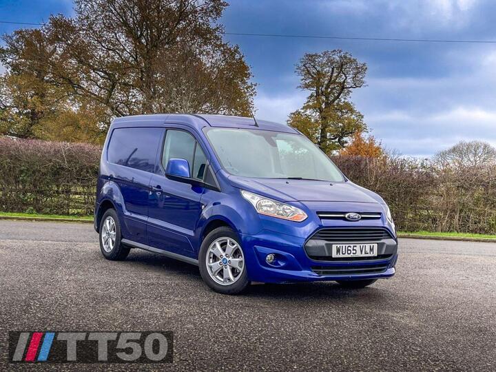 Ford TRANSIT CONNECT 1.6 TDCi 200 Limited Panel Van 5dr Diesel Manual L1 H1 (124 G/km, 113 Bhp) ** NO VAT ** HEATED SEAT AND SCREEN