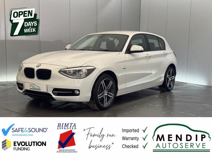 BMW 1 Series 1.6 116i Sport Hatchback 5dr Petrol Auto Euro 5 (s/s) (136 Ps)