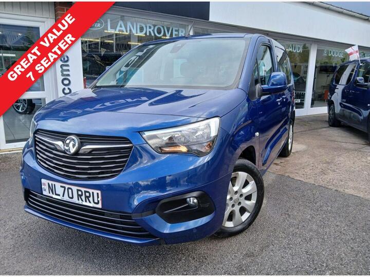 Vauxhall COMBO LIFE 1.5 Turbo D BlueInjection Energy Euro 6 (s/s) 5dr (7 Seat) Vauxhall COMBO LIFE 1.5 Turbo D BlueInjection Energy Euro 6 (s/s) 5dr (7 Seat)