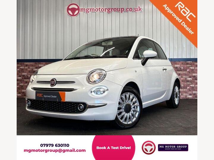 Fiat 500 1.2 Lounge Euro 6 (s/s) 3dr