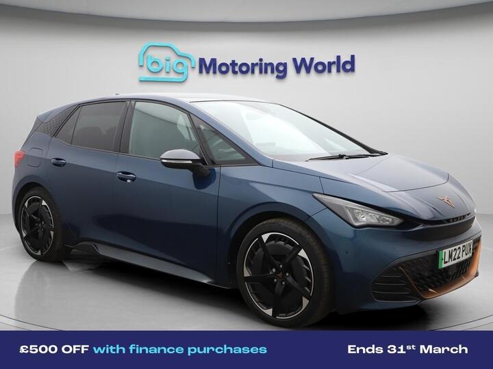 CUPRA Born 58kWh V3 Auto 5dr