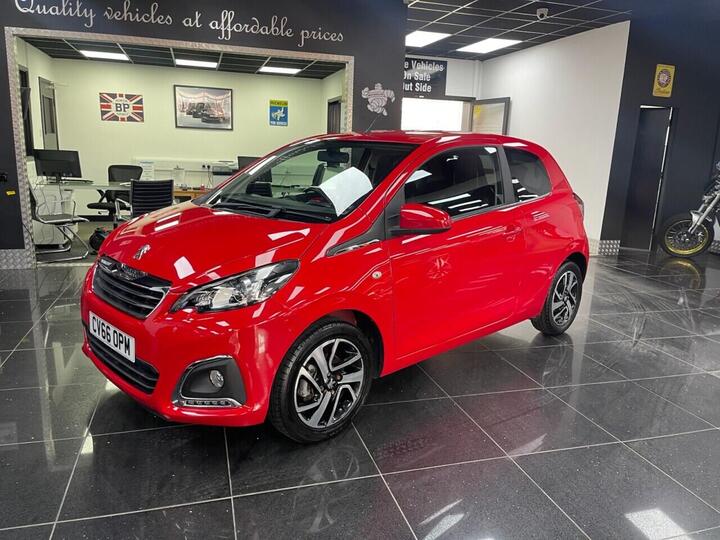 Peugeot 108 1.2 PureTech Allure Euro 6 3dr Peugeot 108 1.2 PureTech Allure Euro 6 3dr