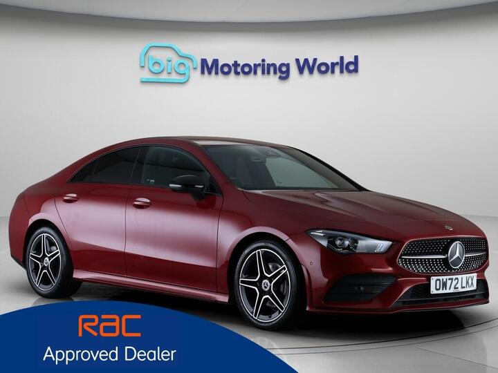 Mercedes-Benz CLA 1.3 CLA180 AMG Line (Executive) Coupe 7G-DCT Euro 6 (s/s) 4dr