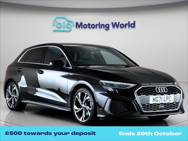 Audi A3 1.5 TFSI 35 S Line Sportback S Tronic Euro 6 (s/s) 5dr