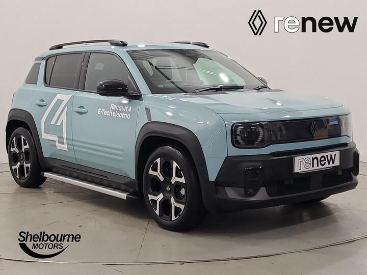 Renault 4 E-Tech Electric Comfort Range 52kWh Techno SUV 5 Comfort Range 52kWh Techno Auto 5dr Renault 4 E-Tech Electric Comfort Range 52kWh Techno SUV 5 Comfort Range 52kWh Techno Auto 5dr