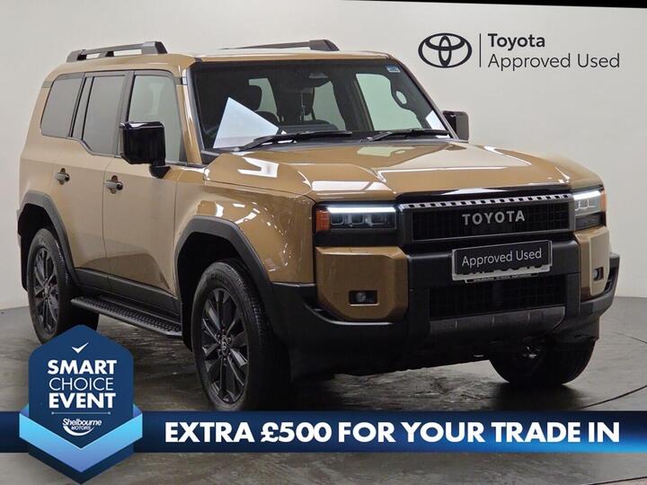 Toyota Land Cruiser Invincible 2.8D Auto 2.8D Invincible Auto 4WD Euro 6 (s/s) 5dr (LWB) Toyota Land Cruiser Invincible 2.8D Auto 2.8D Invincible Auto 4WD Euro 6 (s/s) 5dr (LWB)