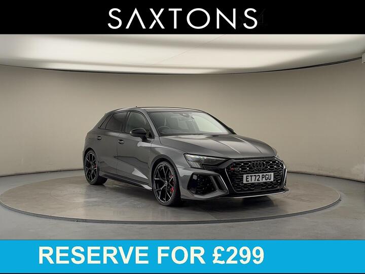Audi RS3 2.5 TFSI Vorsprung Sportback S Tronic Quattro Euro 6 (s/s) 5dr