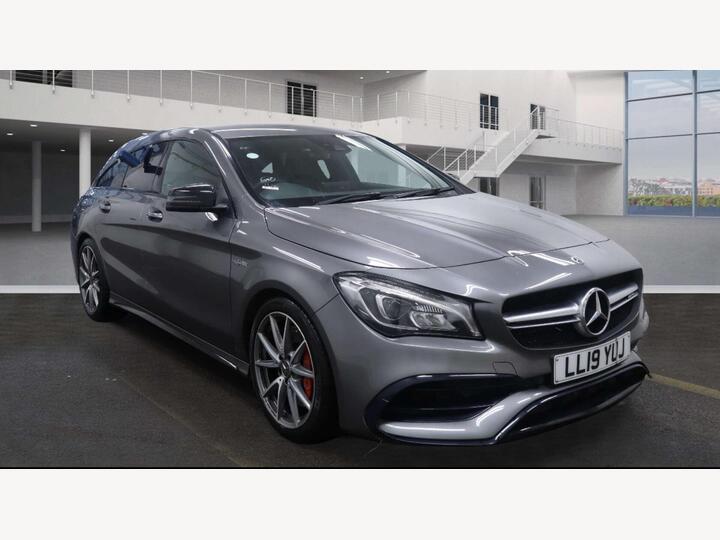Mercedes-Benz CLA 2.0 CLA45 AMG Night Edition Shooting Brake SpdS DCT 4MATIC Euro 6 (s/s) 5dr Mercedes-Benz CLA 2.0 CLA45 AMG Night Edition Shooting Brake SpdS DCT 4MATIC Euro 6 (s/s) 5dr