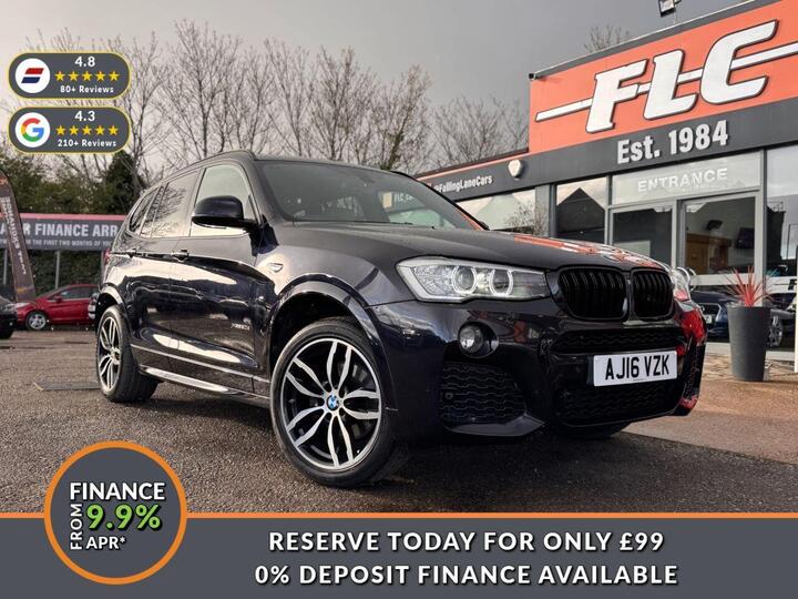 BMW X3 2.0 20d M Sport Auto XDrive Euro 6 (s/s) 5dr