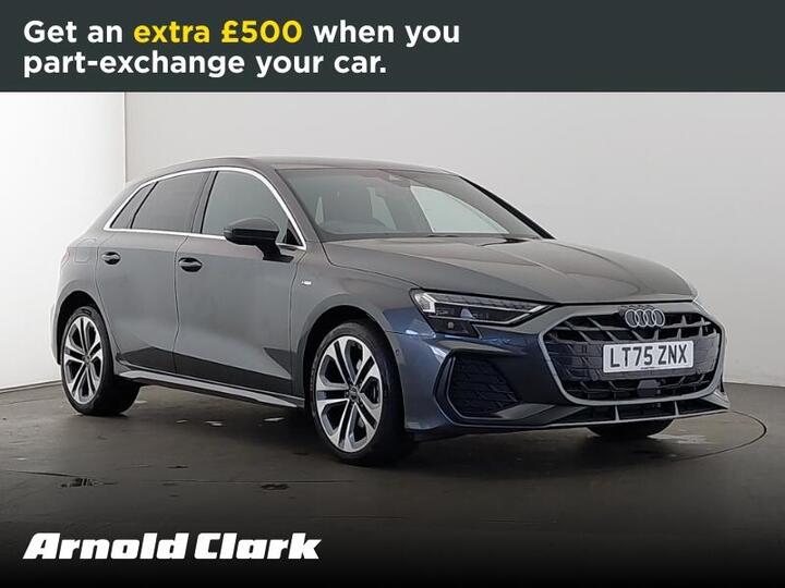 Audi A3 1.5 TFSIe 40 S Line Sportback S Tronic Euro 6 (s/s) 5dr 17.9kWh